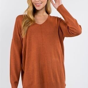 Dreamers oversized tunic sweater